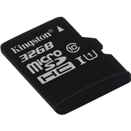 Карта памяти microSDHC UHS-1 KINGSTON Canvas Select 32 Гб, 80 МБ/с, класс 10