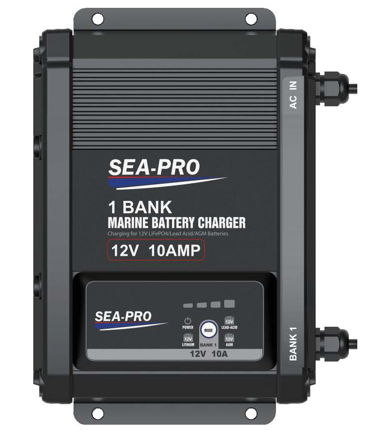 Зарядное устройство ТЕ4-0324А (1х12В AGM, LEAD-ACID, LiFePo4)