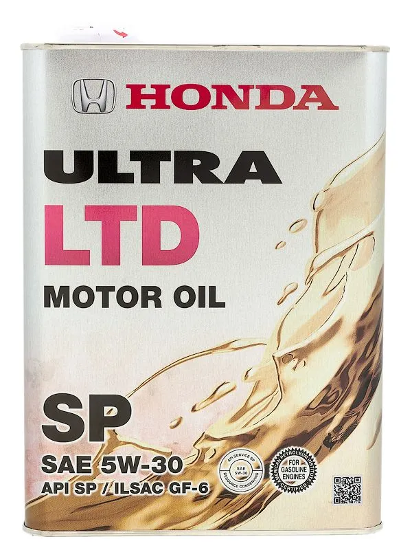 Масло моторное Honda ULTRA LTD SP 5W30 синтетика (4л)