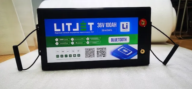 LITJET SMART Тяговый аккумулятор глубокого цикла 36V 150Ah display IP67 (только под заказ)
