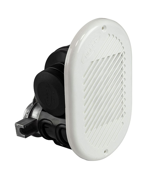 Врезной электропневматический горн «Hurricane», 24 В (21.454.24), белый Врезной электропневматический горн «Hurricane», 24 В (21.454.24), белый