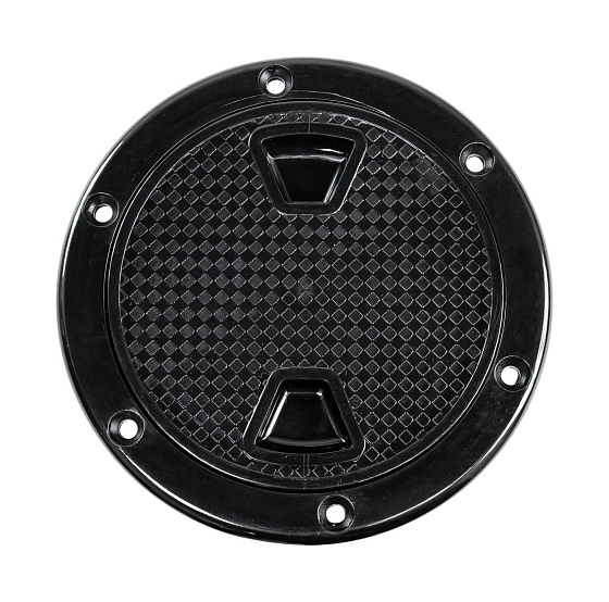 Лючок палубный 4", черный, Marine Rocket Лючок палубный 4", черный, Marine Rocket